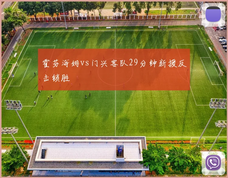 霍芬海姆vs门兴客队29分钟新援反击锁胜